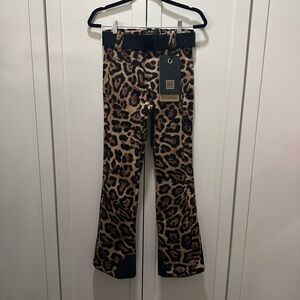 Goldbergh Minou Ski Pants Jaguar Cheetah Leopard BRAND NEW